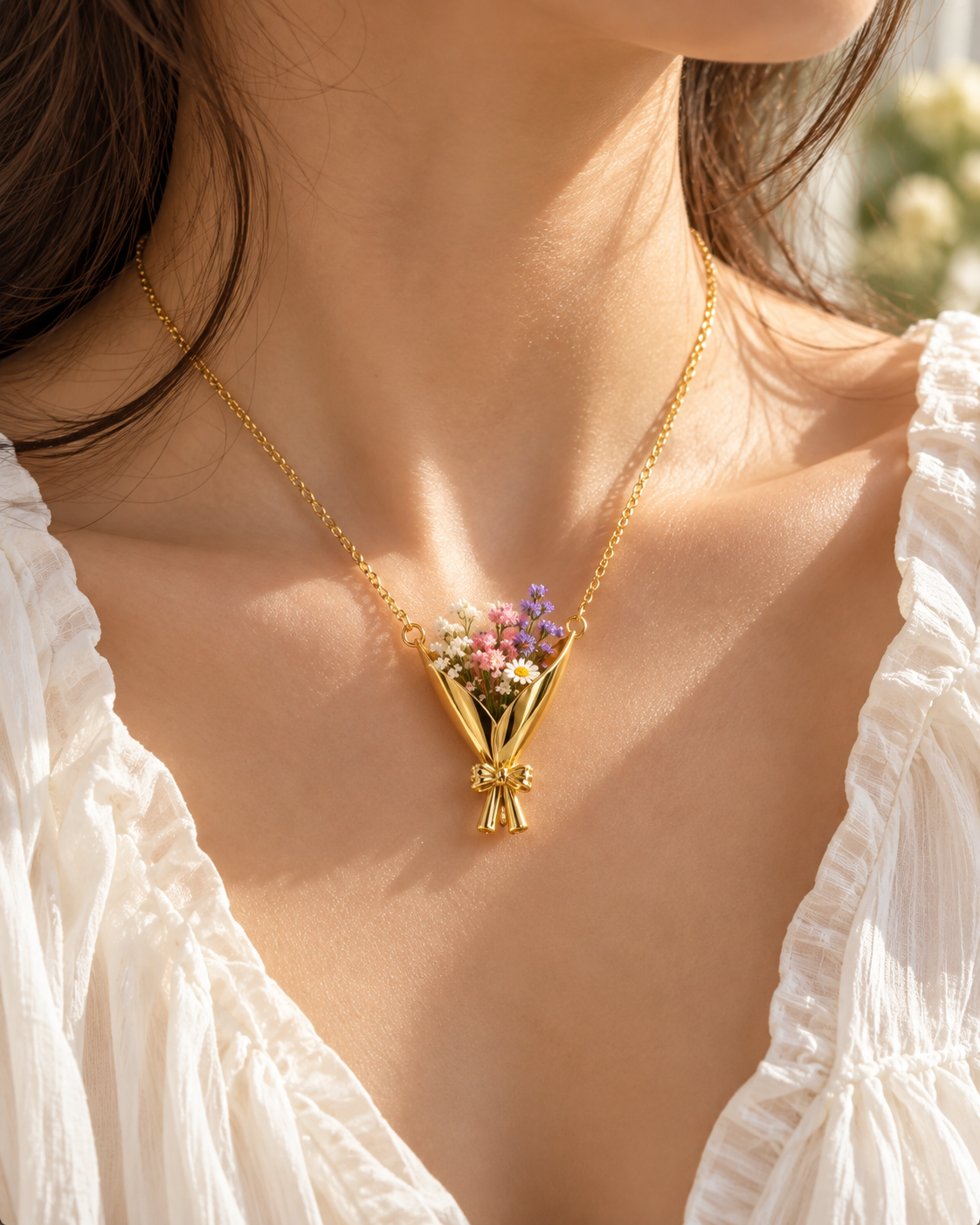 Bouquet Necklace
