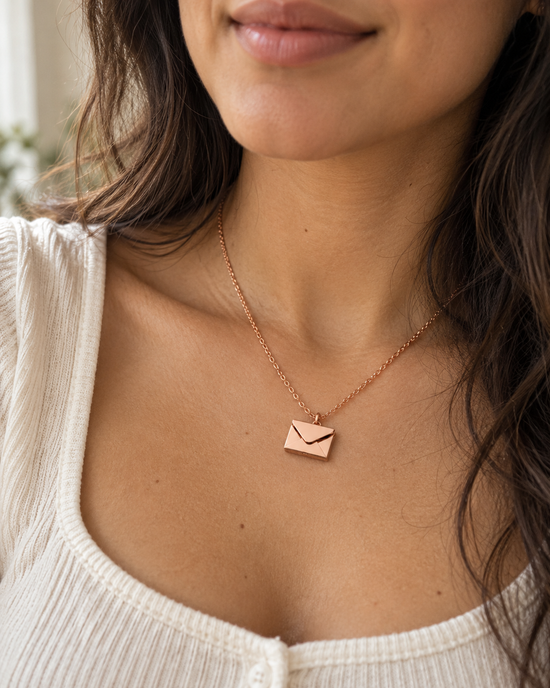 Envelope Necklace